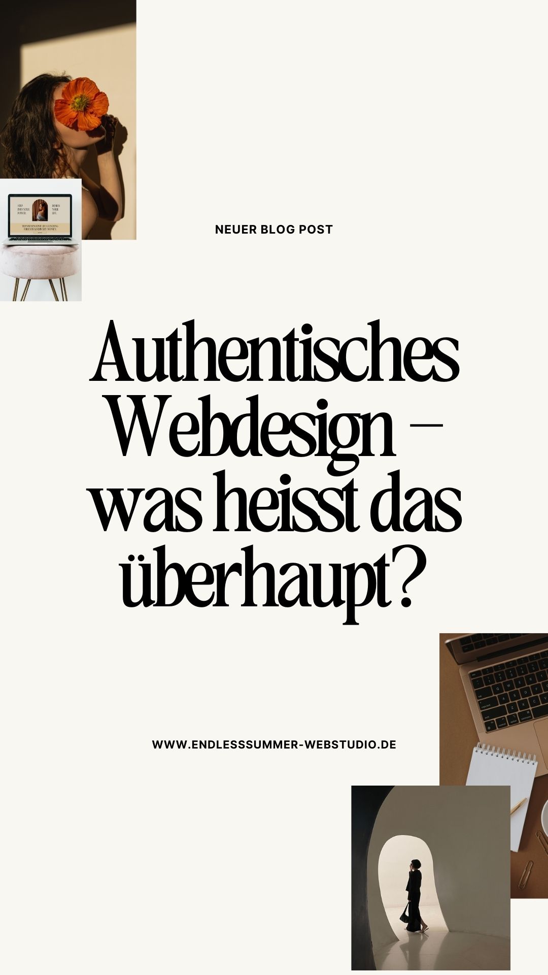 Grafik zu authentisches Webdesign.