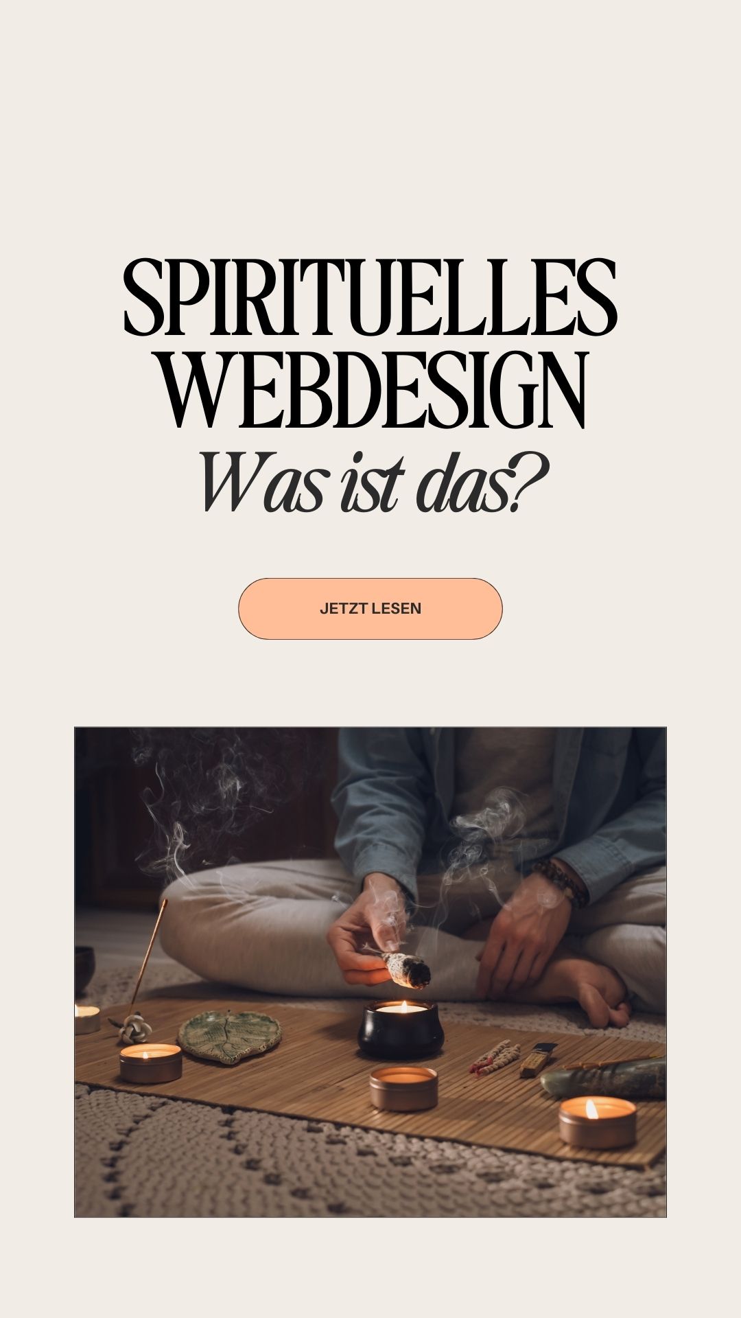 Grafik zu Spirituelles Webdesign.